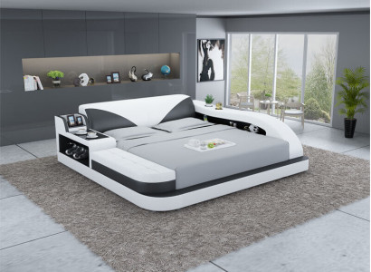 Multifunctional Bed Double Beds Modern Bed Frame Beds 180x200cm